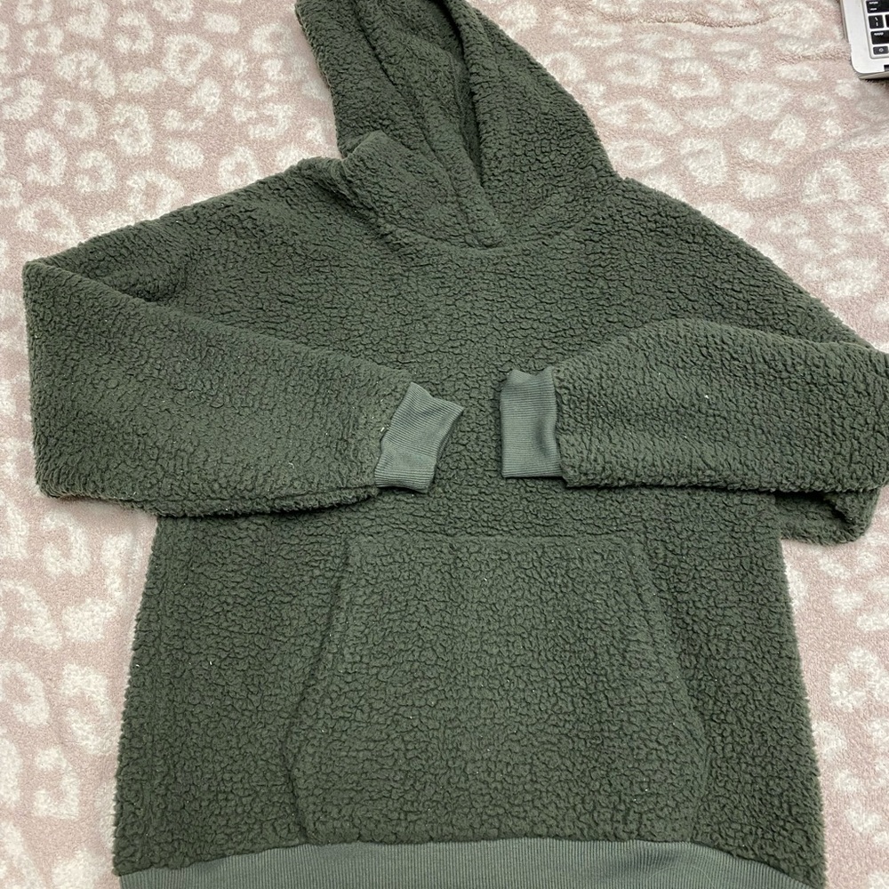 American Eagle Green Hoodie